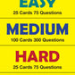 Trivia Game by Professor Jones - 450 Questions with Easy, Medium & Hard Levels, Photo Challenge Cards, Family Trivia Game for Adults & Teens, Party