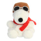 Aurora® Adorable Peanuts® Palm Pals™ Flying Ace Stuffed Animal - Officially Licensed Toys for All Snoopy Fans - Nostalgic Gift for Adults and Birthday