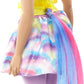 Barbie Dreamtopia Unicorn Fashion Doll with Blue & Purple Hair Wearing Removable Skirt & Accessories Including Themed Headband & Tail