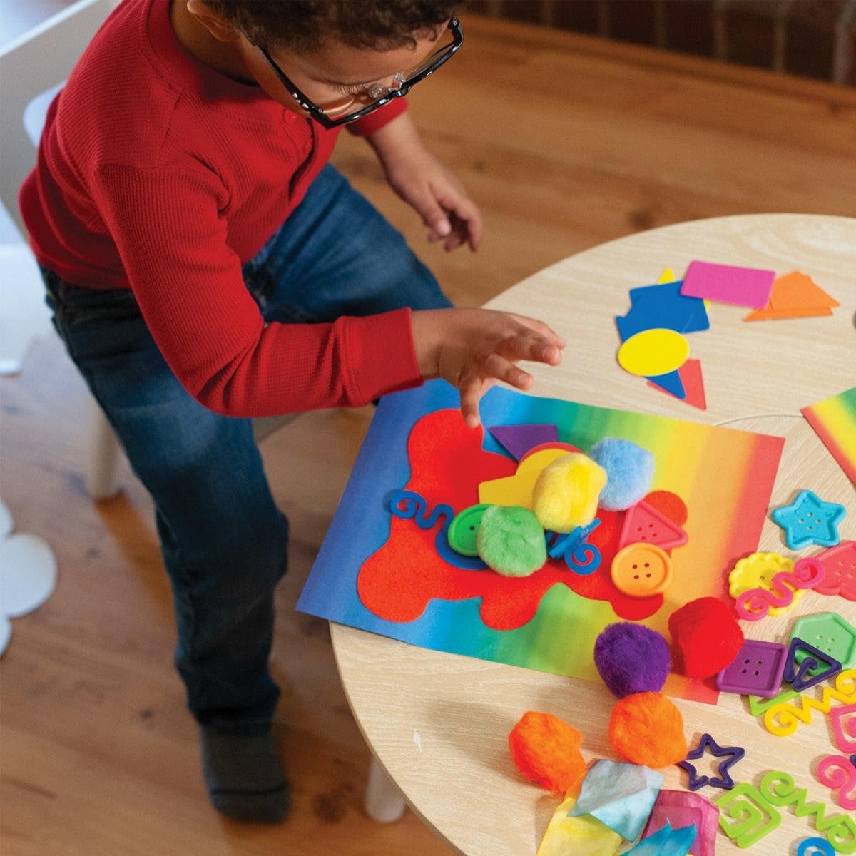 Kaplan Early Learning Company Roylco Toddler Creative Open-Ended Art Kit