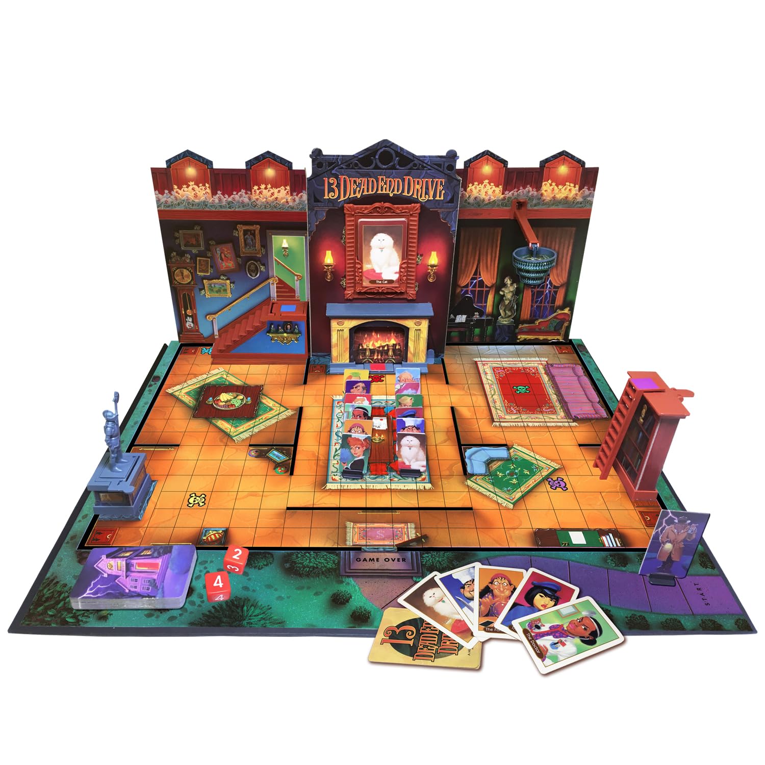 Winning Moves 13 Dead End Drive, Game of Mystery & Foul Play