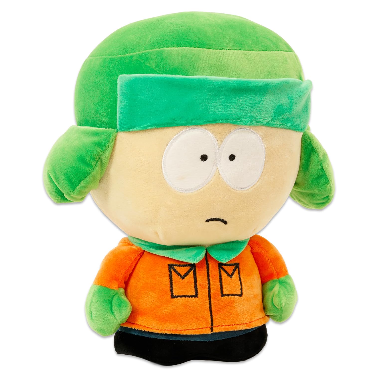 Paramount South Park Plushie Set - Bundle with 10" Kyle Broflovski Plush Doll Plus Bookmark | South Park Kyle Broflovski Plush Gift Set for Men, Teens