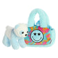 Aurora® Vibrant SmileyWorld® Fancy Pals™ Star Eyes Stuffed Animal - Eye-Catching Designs for Retro Decor - Toys for Bedrooms, Birthday Gifts,