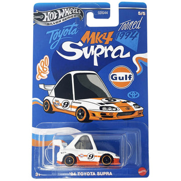 Hot Wheels Silver Series - Gulf 94 Toyota Supra/Toys