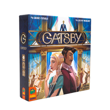 Gatsby Board Game - Duel for Influence in The Glamorous Roaring 20's, Quick-Play Auction Strategy Game for Kids & Adults, Ages 10+, 2 Players, 30