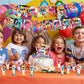 Super Cats Birthday Decorations, Super Cats Party Supplies Include Happy Birthday Banner, Cake Topper and Cupcake Toppers, Balloons for Kids Party