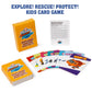Mighty Mojo Octonauts Kids Classic Card Games - Memory Game, Go Fish & Old Maid Fun Family Game for Boys and Girls Party Toys Night - Three Total