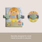 Taf Toys Busy Book for Toddlers 1-3 - Montessori Toys for 1 2 Year Old Boy Girl Birthday Gifts - Busy Book with Zippers, Buckles, Laces - Educational