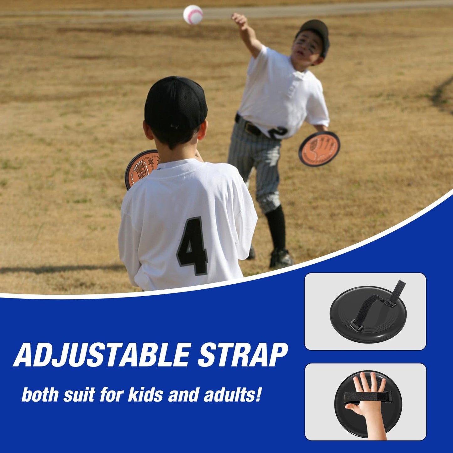 HYES 4 in 1 T Ball Sets for Kids 3-5 with Toss and Catch Ball Set