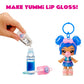 Yummiland Lip Gloss Doll- Licensed Sweets- Blue Raspberry Blow Pop