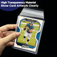 Top Loader Sleeves, Bulk 100/200 / 400 PCS Penny Sleeves for Top Loaders, Resealable Team Bags for 35-75PT Rigid Trading Card Protection, Durable