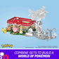 MEGA Pokemon Action Figure Building Toys, Forest Pokemon Center with 648 Pieces, 4 Poseable Characters, Gift Idea for Kids