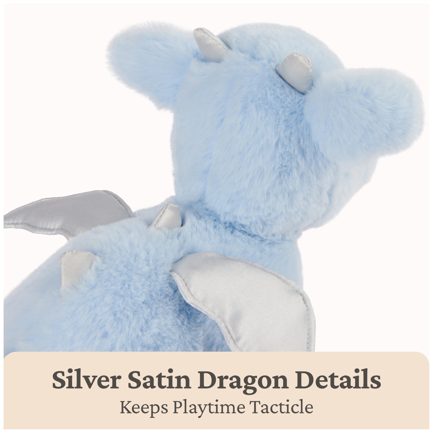 GUND Baby Zephie Dragon 10-Inch Sensory Stuffed Animal for Ages 0+