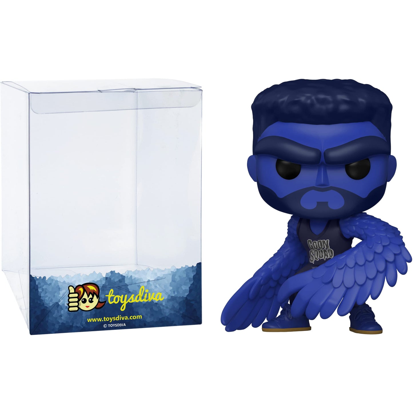The Brow: P?o?p?! Movies Vinyl Figurine Bundle with 1 Compatible 'ToysDiva' Graphic Protector (1181-59244 - B)