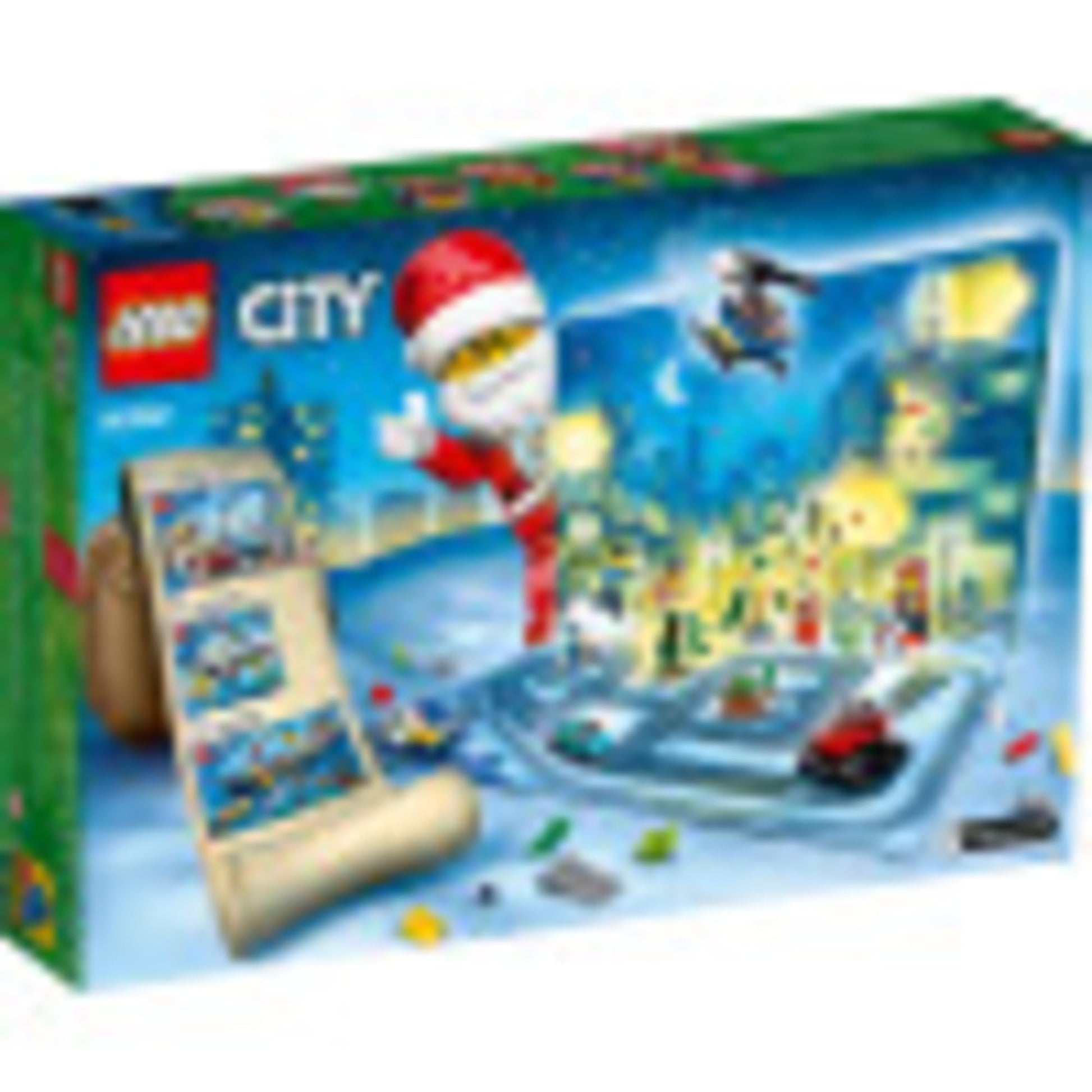 LEGO City 2020 Advent Calendar 60268 Playset, Includes 6 City Adventures TV Series Characters, Miniature Builds, City Play Mat, and Many More Fun and