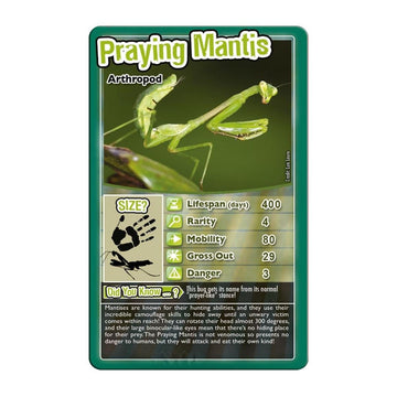 Top Trumps Card Game Bugs - Family Games for Kids and Adults - Learning Games - Kids Card Games for 2 Players and More - Kid War Games - Card Wars