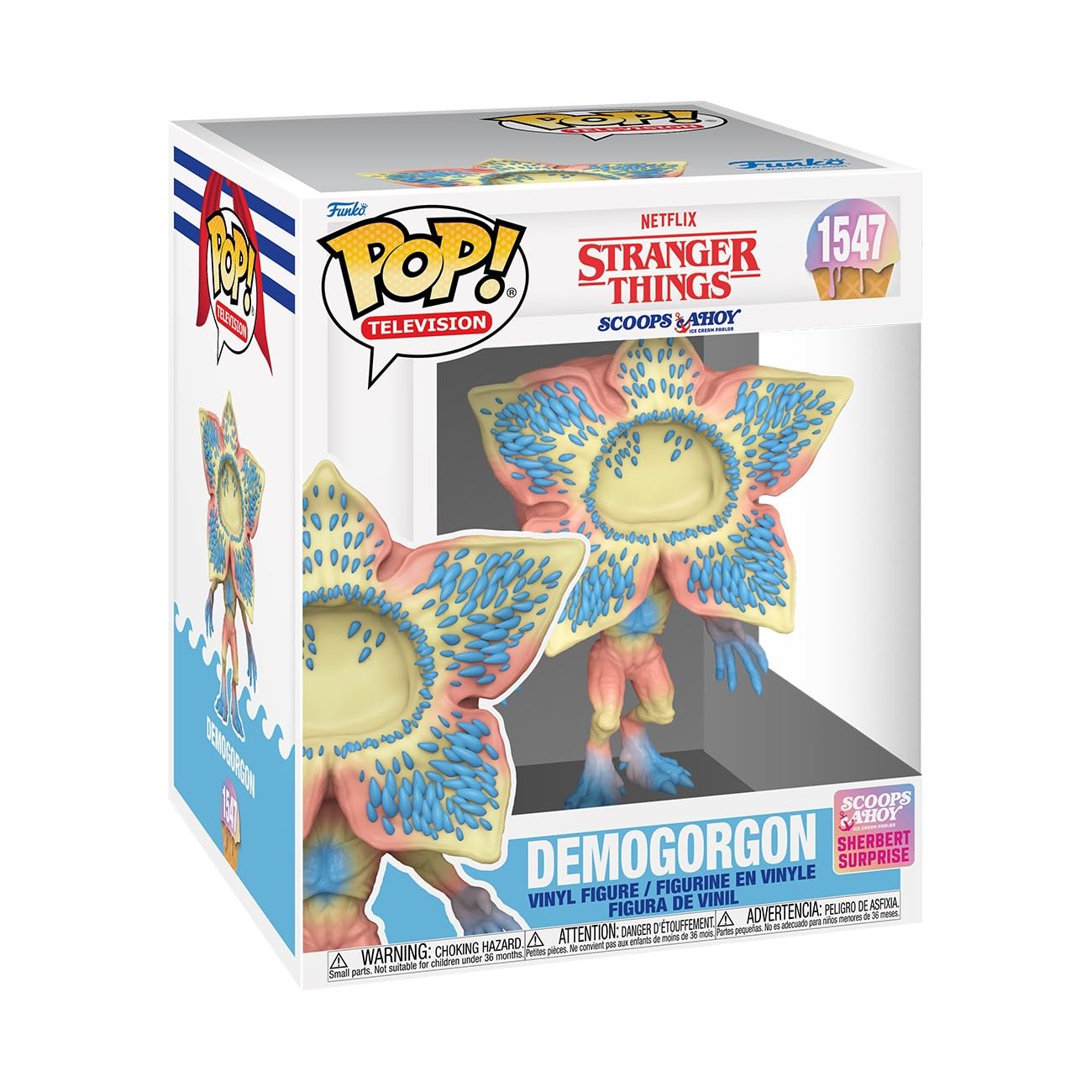 Funko POP! Super: Netflix Stranger Things - Demogorgon (Scoops Ahoy)