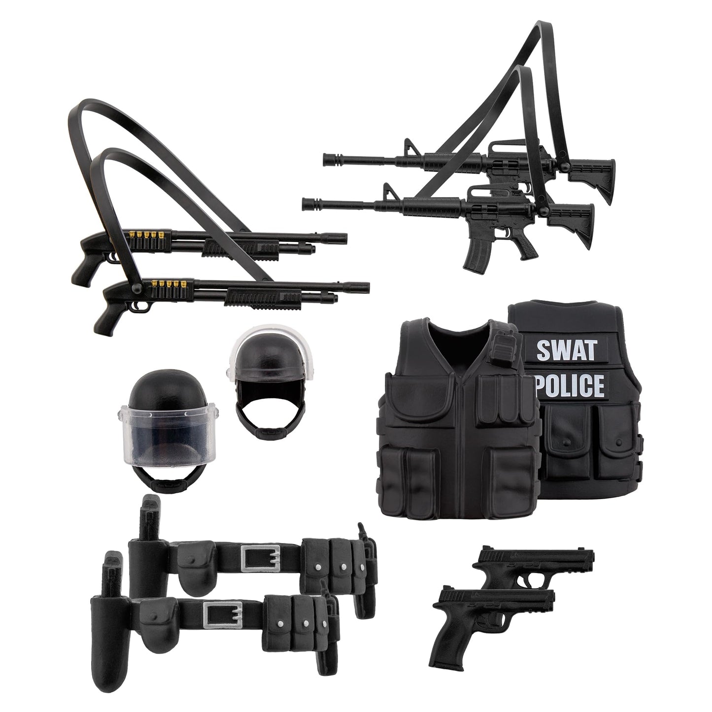 Figures Toy Company Ultimate Law Enforcement Accessory Pack for 6.5 Inch Figures