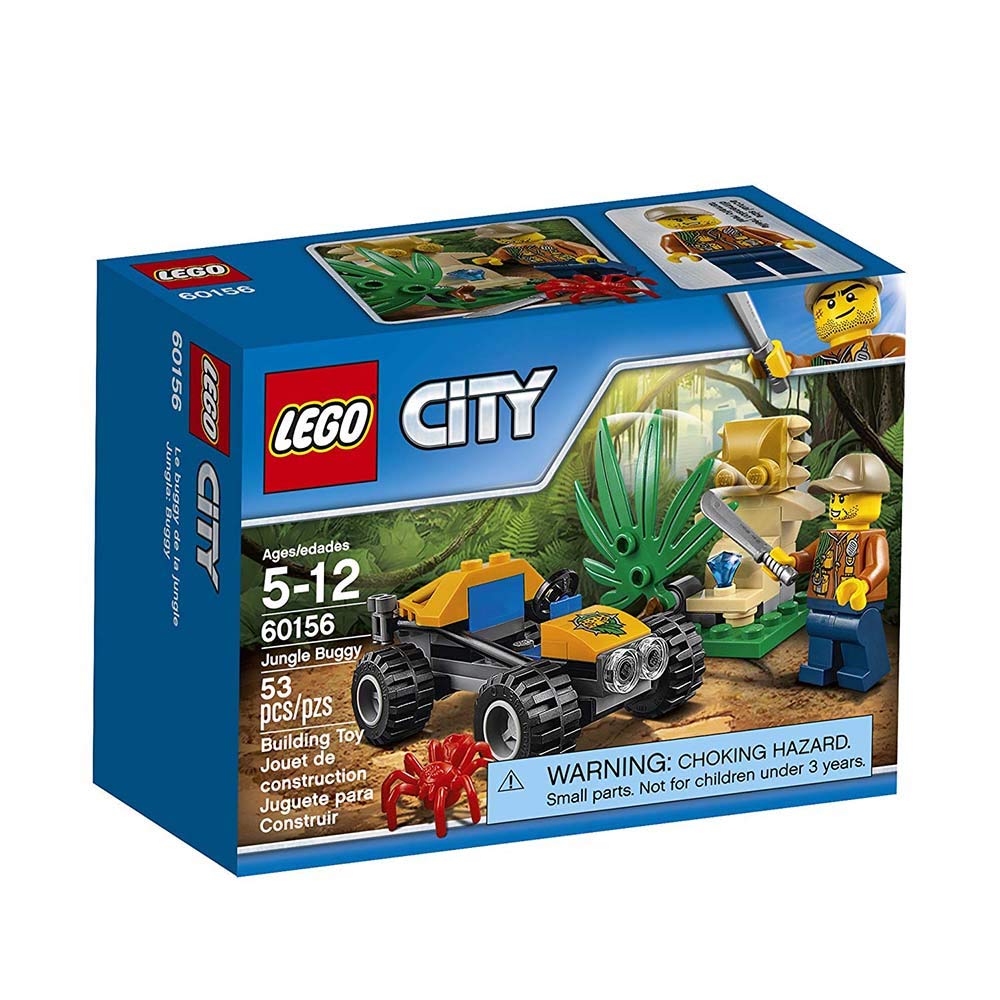 LEGO City Jungle Explorers Jungle Buggy 60156 Building Kit (53 Piece)