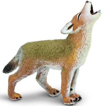 Safari Ltd. Coyote Pup Figurine - Lifelike 2.5" Model Figure - Educational Toy for Boys, Girls, and Kids Ages 1+