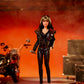 Barbie Signature Doll, Miley Cyrus Posable Collectible in Faux Leather Outfit with Hood and Heels