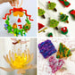 Eppingwin 1000pcs Pipe Cleaners, Glitter Pipe Cleaners Craft Supplies, 10 Colors Chenille Stems for DIY Arts Crafts Project