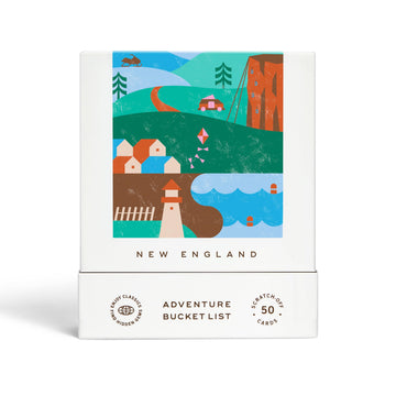 Reach International Outfitters New England Hiking Bucket List: 50 Unforgettable Scratch-Off Hikes - Perfect Travel Gift and Guide for Exploring