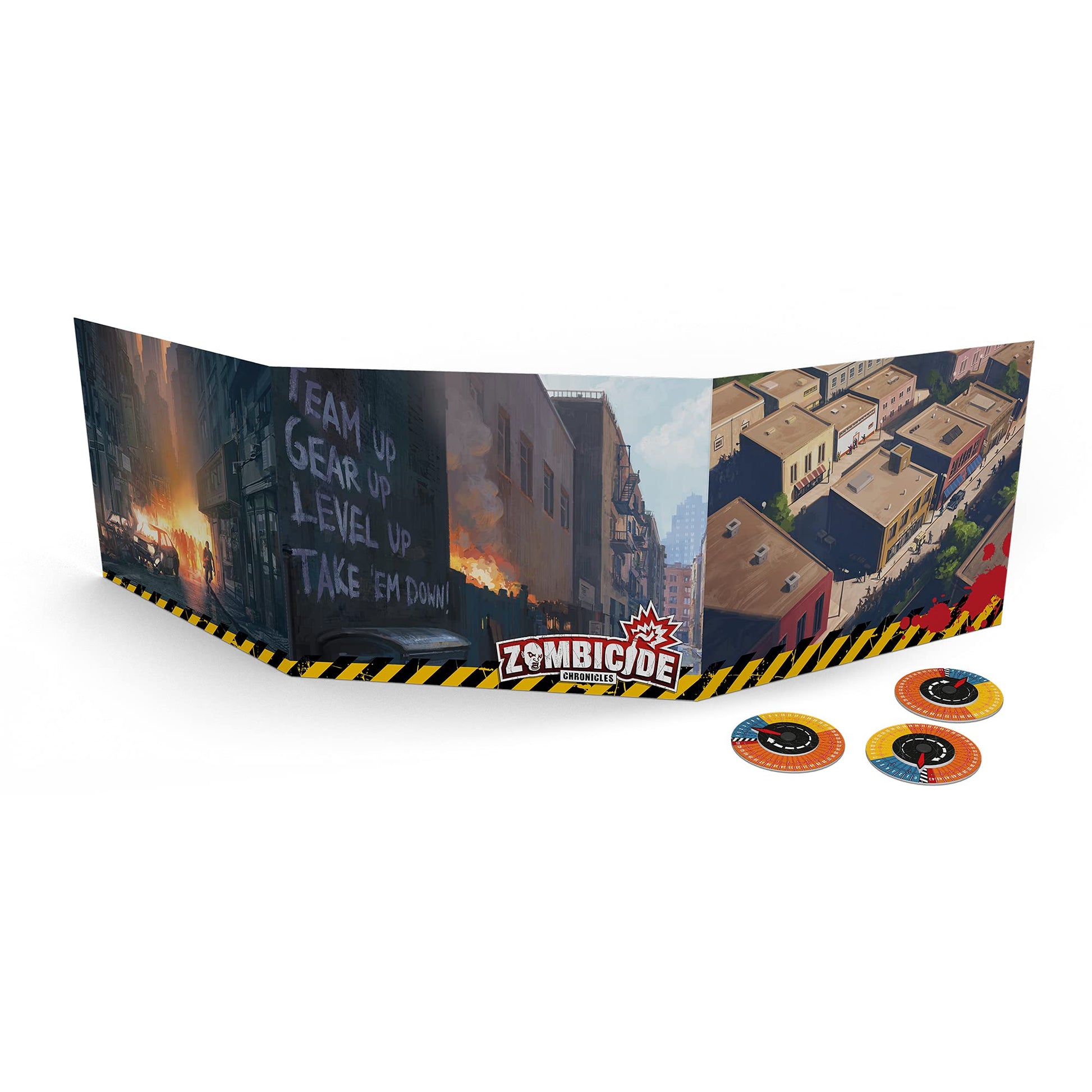 Zombicide Chronicles The Roleplaying Game GameMaster STARTER KIT - Essential Tools to Craft Thrilling Zombie Adventures! Cooperative Strategy Game