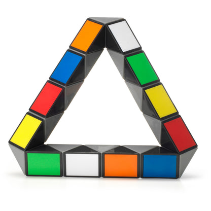 Rubik’s Twist, Colorful 3D Puzzle Classic Brain Teaser Retro Fidget Toy Bend & Twist Into Shapes Objects Animals, for Adults & Kids Ages 8 and up