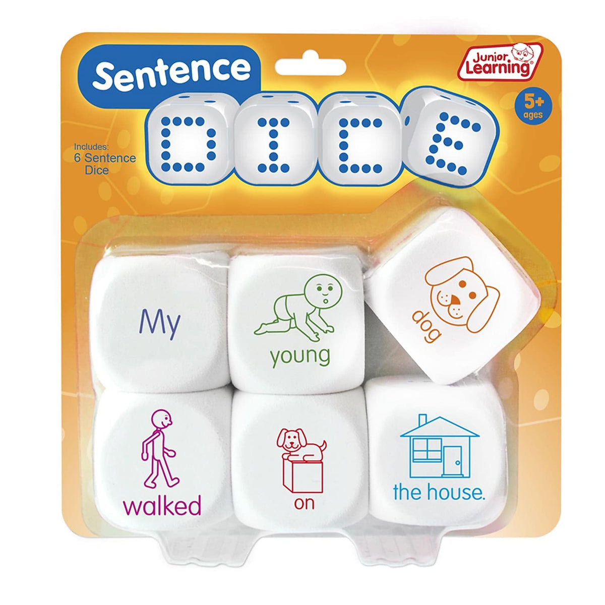 Junior Learning Sentence Dice, Multi (JL530)