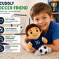 Olivia Martini Soccer Plush Toy for Kids, 10 Inch Soft Player Stuffed Animal, Cute Doll Plushie, Room Decor for Boys & Girls, Gift for Soccer Players