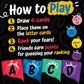 Fear Stack - What Freaks Out Your Friends and Family? A Fun Ranking Game for Adults and Kids | Includes 184 Cards, 4 Whiteboards, and 4 Markers