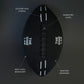 The Dime Lab Water Football - Waterproof, Pool, Beach & Lake - Black