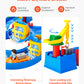 VEVOR Water Table for Toddlers, Kids Activity Play Waterway, Outdoor Summer Water Park Playset with 39PCS Accessories for Backyard Lawn Beach