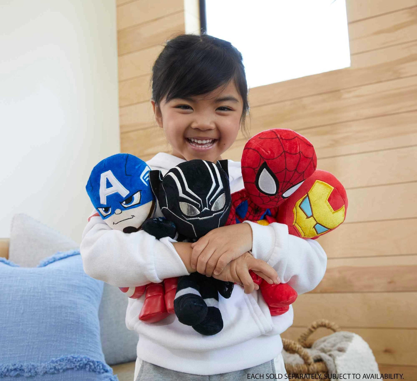 Mattel Marvel Plush Character Figure, 8-inch Spider-Man Super Hero Soft Doll in Fun-to-Touch Fabrics, Collectible For Kids & Fans Ages 3 Years Old