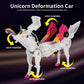 Car Toy transformable Unicorn, Sports car Collision Magic Unicorn, Children's transformable car Robot Suitable for Boys and Girls