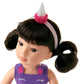American Girl WellieWishers Emerson 14.5" Doll, Purple,silver