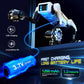 Smart Robot Dog with Wheels, 30+ Bionic Actions, Voice & Remote Control, Programmable Moves, Rechargeable Battery, All-Terrain Stunt Pet Toy for Kids