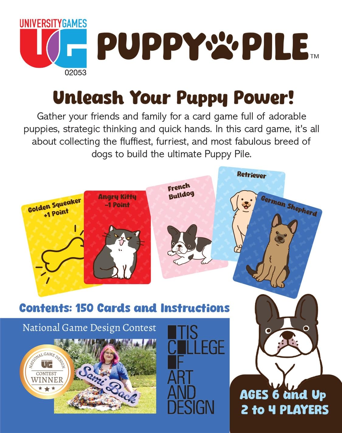 Puppy Pile Card Game