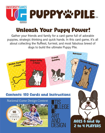 Puppy Pile Card Game