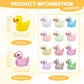 SHIFANQI 150pcs Mini Resin Animals, Tiny Resin Animals Miniature Little Small Ducks Animal Figures Bulk for Micro Fairy Garden Landscape Accessories