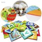 TEYTOY Baby Toy Zoo Series 26pcs Soft Alphabet Cards with Cloth Bag for Over 0 Years