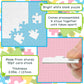 Hygloss 24 Blank Jigsaw Puzzles - 4 x 5.5 Inch, 16 Pieces Each - DYI party invites, Perfect for Decorating, Kids' Activities, Arts & Crafts or Party