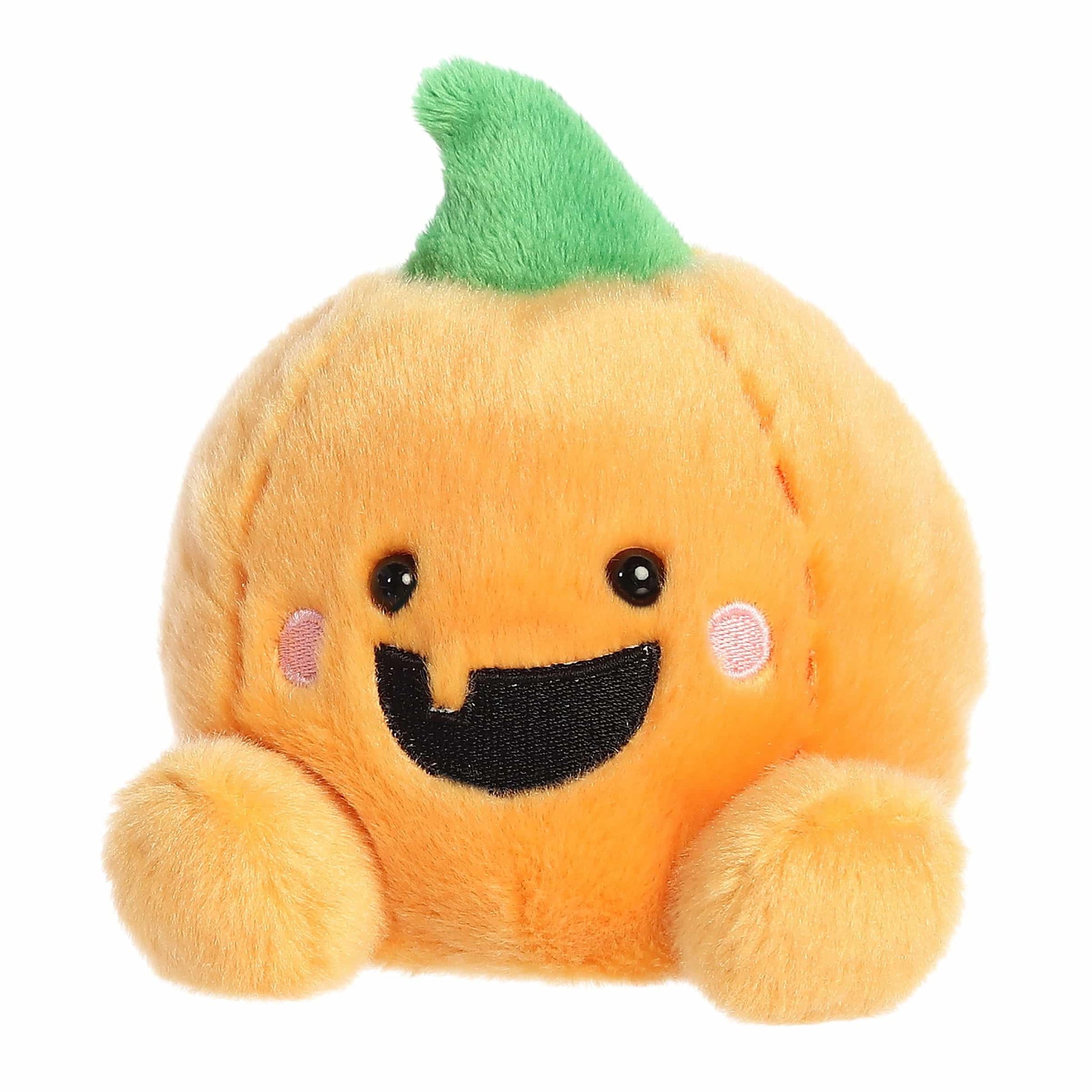 Aurora® Spooky Palm Pals™ Gourdon Jack O' Lantern™ Stuffed Animal - Fun Collectible Plush for Kids and Adult Collectors - Perfect for Halloween