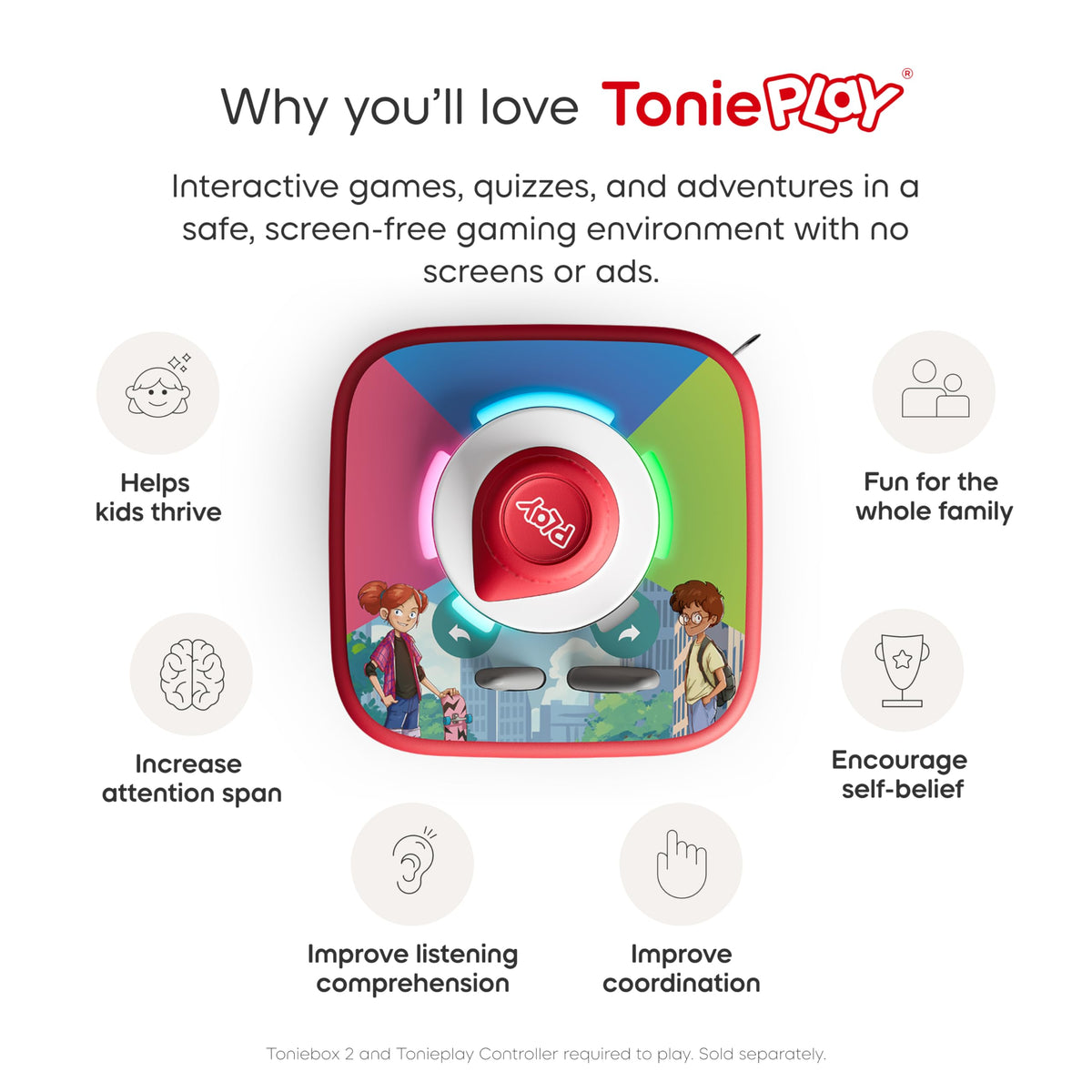 Tonies Mystery Mavericks: Rescue Poochie! Tonieplay Story Game [Requires Toniebox 2 & Controller]