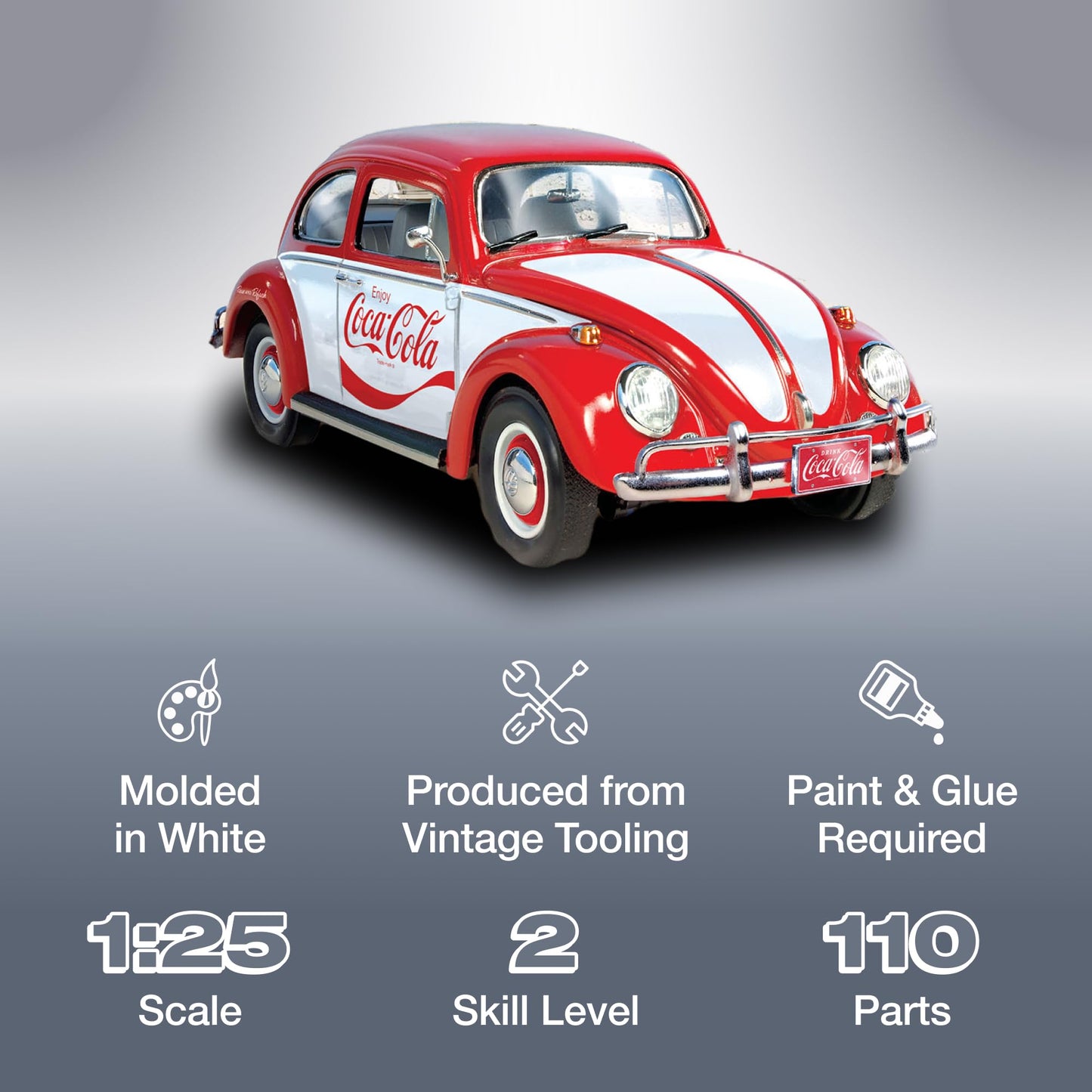 Polar Lights - Volkswagen Beetle Snap (Coca-Cola) 2T