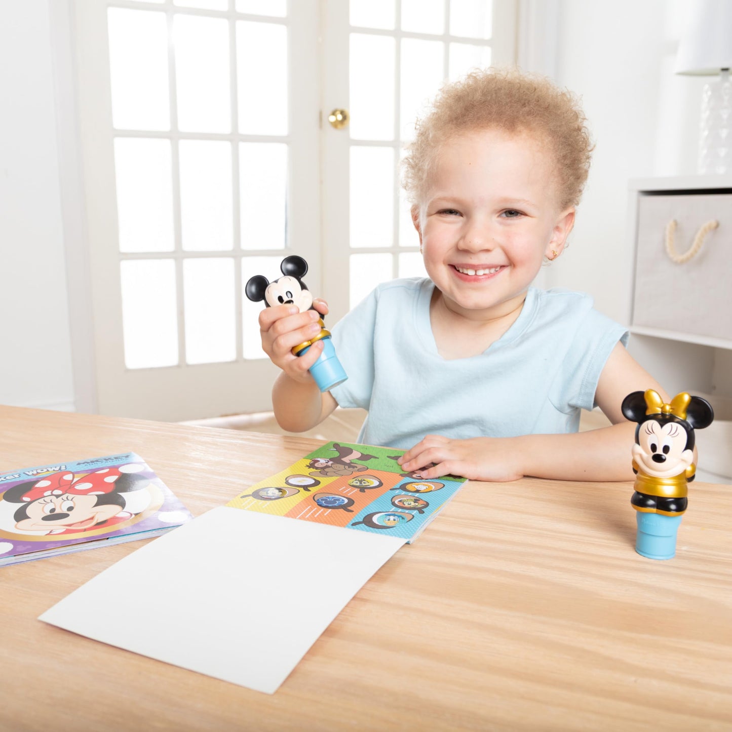 Melissa & Doug Sticker Wow! Disney Mickey & Minnie 2-Pack Stamper Set