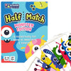 Half Match Minds That Play Monster Edition - Back to School Game for Fun Educational Matching - Memory Card Game for Kids Ages 4-5 - 6-7 - 8-9