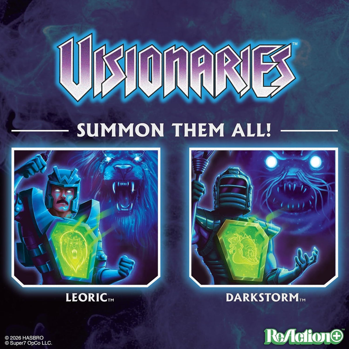 Super7 Visionaries Reaction+ Wave 01 - Leoric Action Figure