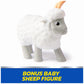 PAW Patrol Marshall & Farmer Al Sheep Figure Set, Kids Toys for Boys and Girls Ages 3+
